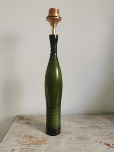 Vintage groen glas